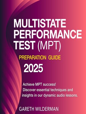 cover image of MPT Exam Prep